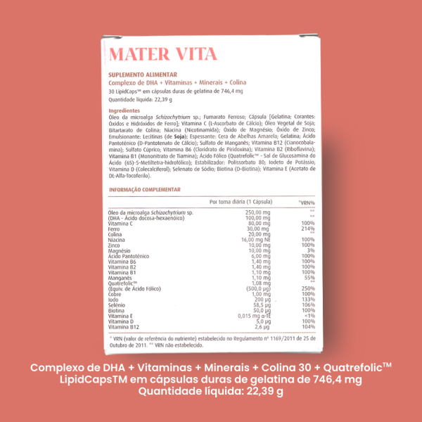 Mater Vita® (30 Cápsulas) - 1 unidade - Image 5
