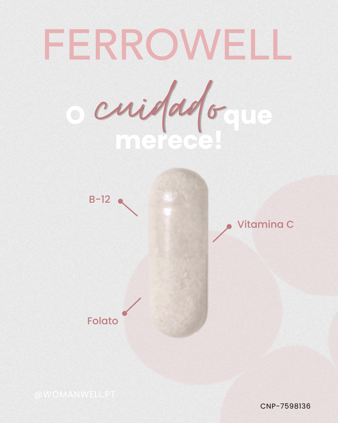 FERROWELL® (30 cápsulas) - 1 unidade - Image 3