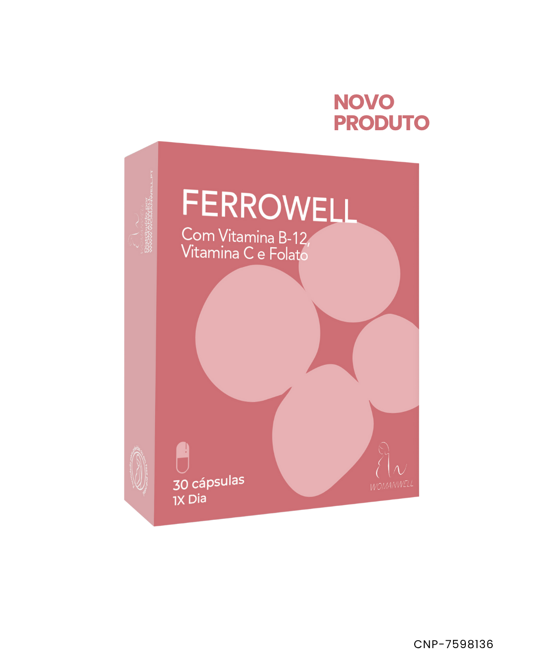EMBALAGEM DE FERROWELL 30 CAP