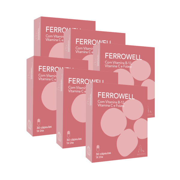 Ferrowell (30 cápsulas) - 6 unidades