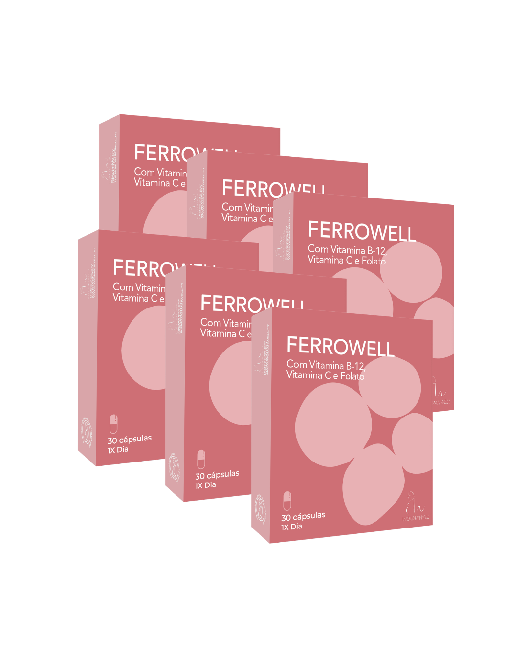Ferrowell (30 cápsulas) - 6 unidades